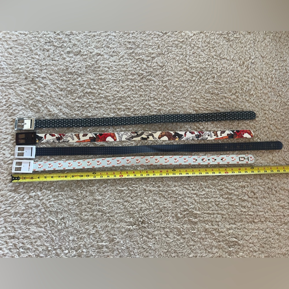 Bundle of 4 C4 belts